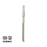 SDS Plus Drill Bit 4 Cutter Solid Carbide Tip